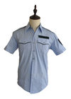 Schnell trockene Berufsarbeits-Uniformen lang/kurze Ärmel überwachen einheitliches Hemd polizeilich