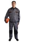 Bequemer industrielle Arbeits-Uniform-Wind beständig mit Stulpen und der Taille mit Gummizug