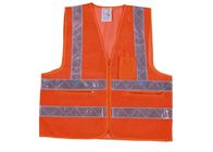 Orange/Gelb-hohe Sicht-Arbeits-Uniform-Leichtgewichtler-hallo Kräfte bekleiden für Lager-Arbeitskraft