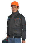 Multi Taschen-Winter-Arbeits-Jacken-Riss-Widerstand mit Stulpen und der Taille mit Gummizug