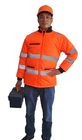 5 1 hallo in den Kraft-Winter-Arbeits-Jacken, Winter-Sicherheits-Jacken reflektierend mit PU wasserdicht