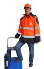 5 1 hallo in den Kraft-Winter-Arbeits-Jacken, Winter-Sicherheits-Jacken reflektierend mit PU wasserdicht