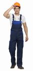 Sicherheits-industrielle Arbeits-Uniform-Marine/Königsblau zwei Farben mit reflektierender Rohrleitung