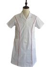 Schnell scheuert trockene weiße Krankenpflege medizinische Baumwolle der Uniform-65% des Polyester-35%