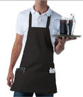 Wasserdicht fertigen Sie die Restaurant-Arbeits-Abnutzung kundenspezifisch an, die Schutzbleche mit Taschen kocht