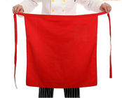 Weißes/Schwarz-/rote Restaurant-Arbeits-Abnutzungs-einfaches sauberes kochendes langes Taillen-Schutzblech