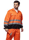 Orange/Gelb-hohe Sicht-Jacken, reflektierende Sicherheits-Jacke en-ISO 20471