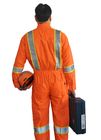 Reflektierender hoher Sicht-Overall/hallo Kraft-Arbeitskleidung mit klarer Identifikations-Tasche