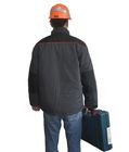 Klassische Arbeitskleidungs-Winter-Jacken industrielle Arbeits-Jacken-Segeltuch-Oxfords 600D 