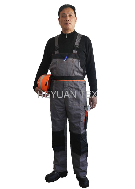 Multi Funktionstaschen-Schellfisch-Arbeits-Hosen und Klammer-Arbeitskleidungs-Kleid mit dem starken Nähen