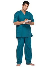 Medizinische die Antifalte scheuern Klagen, einfache Wäsche-chirurgische Krankenhaus-Krankenschwester Uniform 