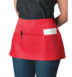 Dauerhafte Komfort-Restaurant-Arbeits-Abnutzungs-Küchen-halbes Taillen-Schutzblech mit Taschen 